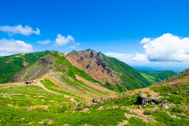 茶臼岳の景色